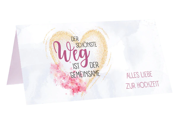 Alles Liebe zur Hochzeit