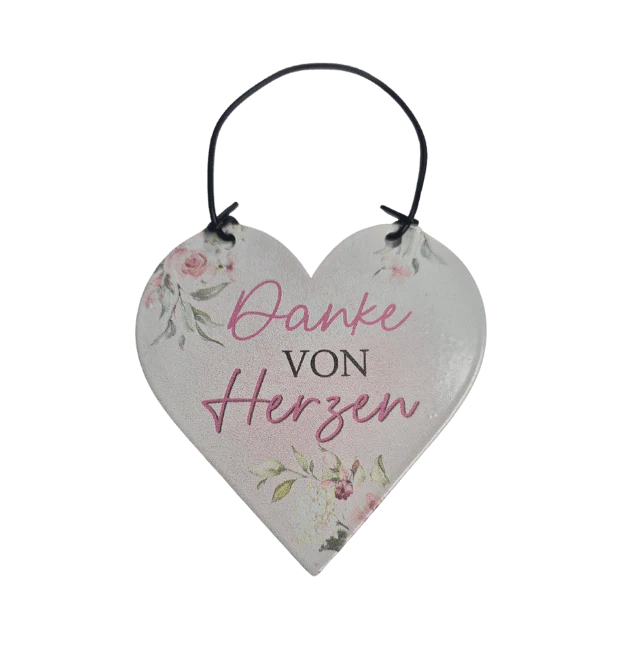 Anhänger - Danke von Herzen