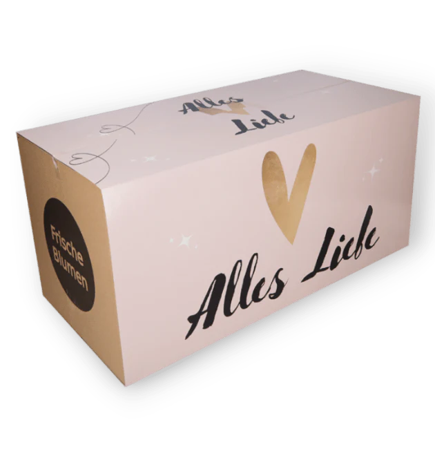 Geschenk-Verpackung - "Alles Liebe"
