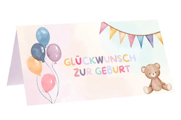 Glückwunsch zur Geburt