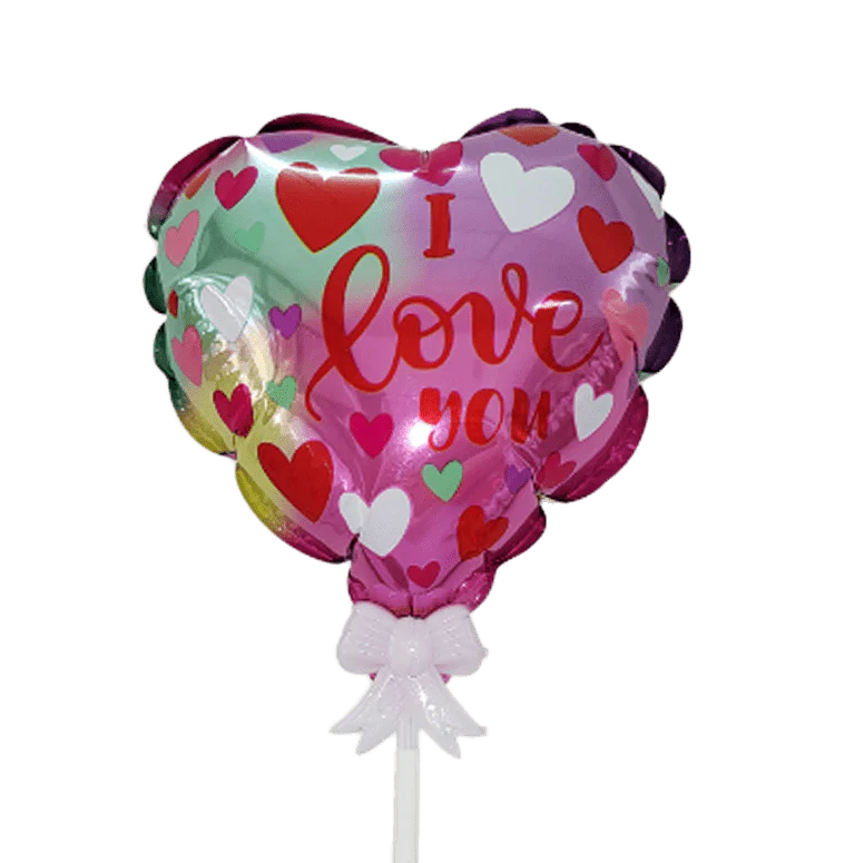 Herzballon bunt