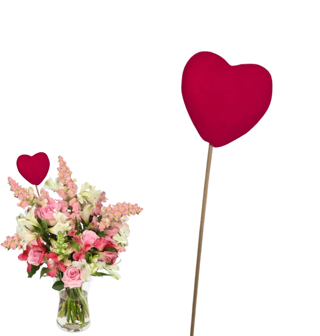 Blumenstecker "Herz"