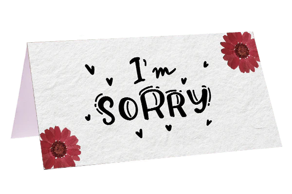 I'm sorry