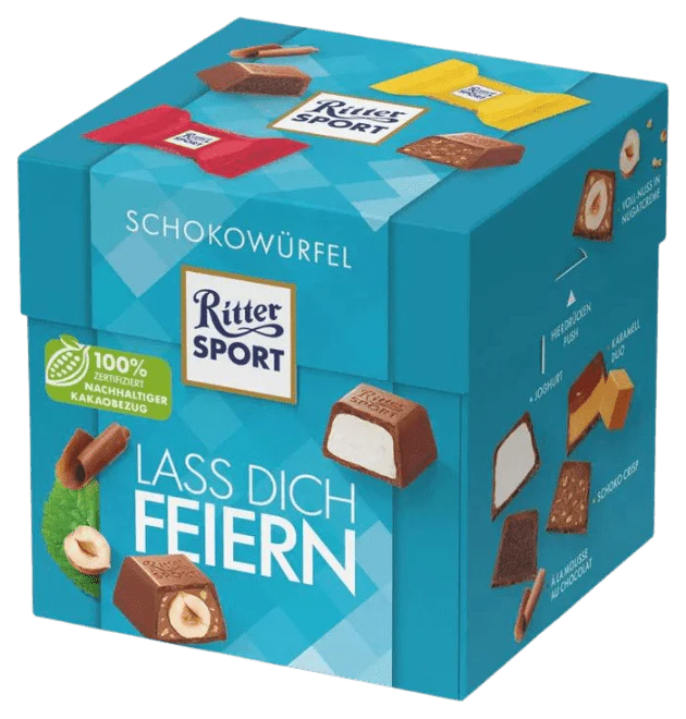 Ritter Sport Schokowürfel "Happy Birthday"
