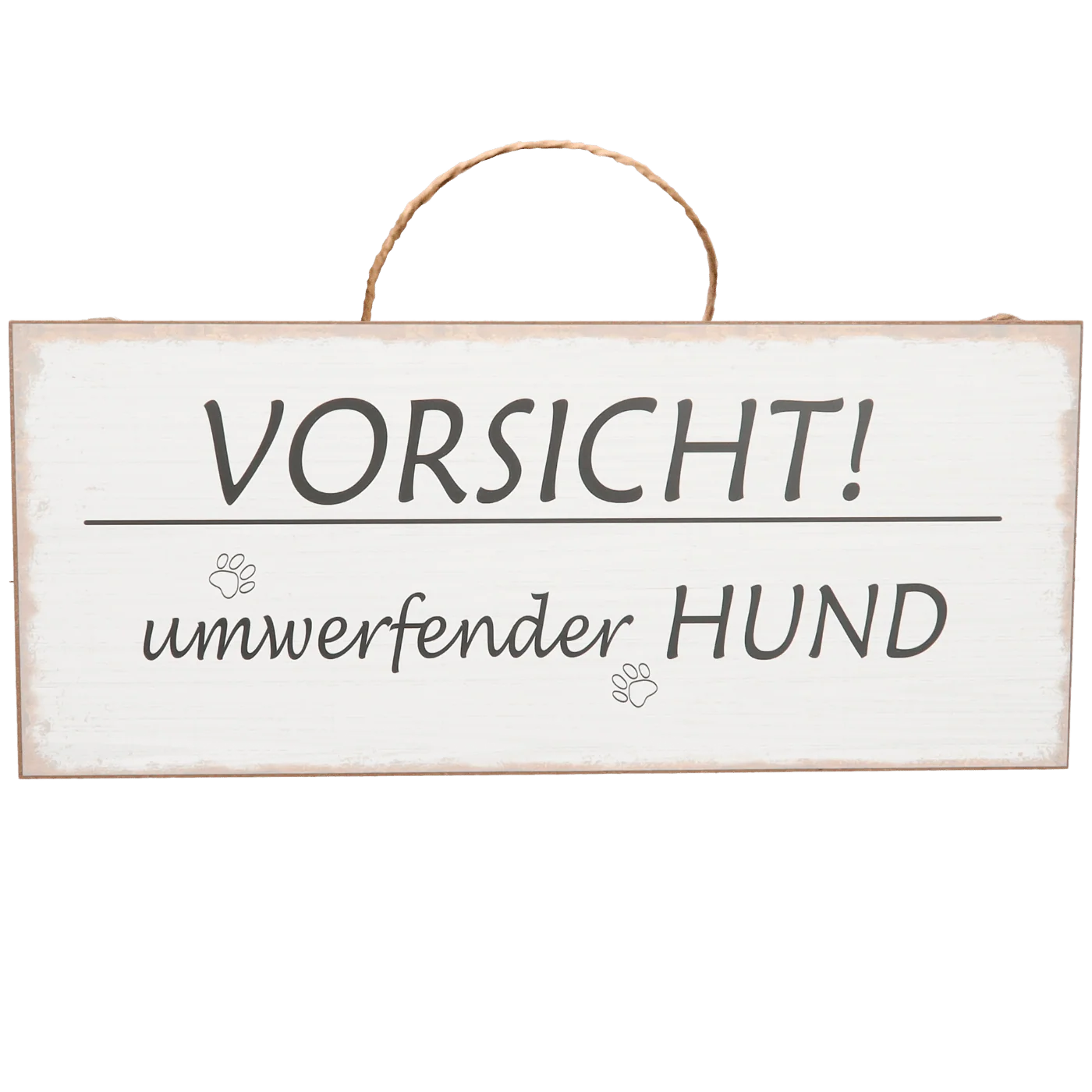 Schild "Vorsicht Hund"