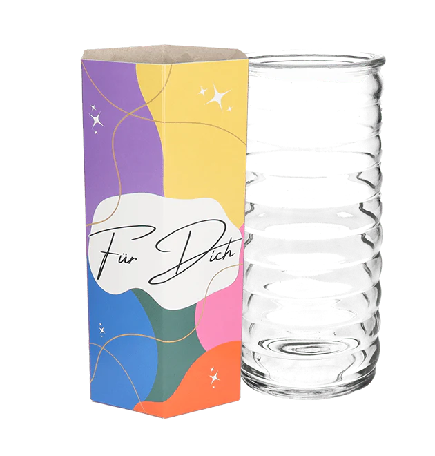 Vase "Für Dich" (bis 30 Stiele)