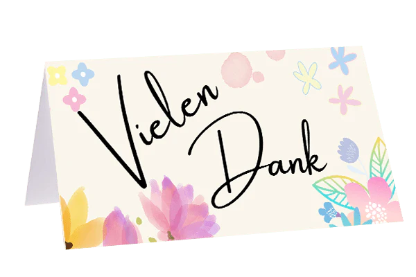 Vielen Dank
